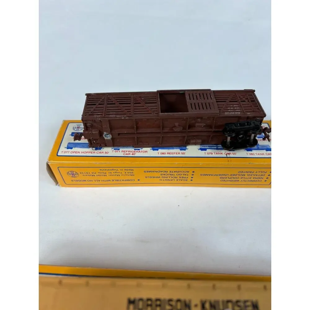 Mehano HO Scale Freight Car Lot Texaco Exxon Hopper Stock Car Set Of 4